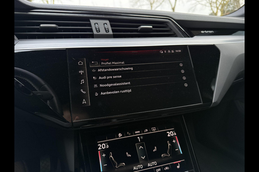 Audi e-tron Sportback Aut. 55 quattro S-Line 95 kWh | SoH 87% | Trekhaak | Panorama | Camera |