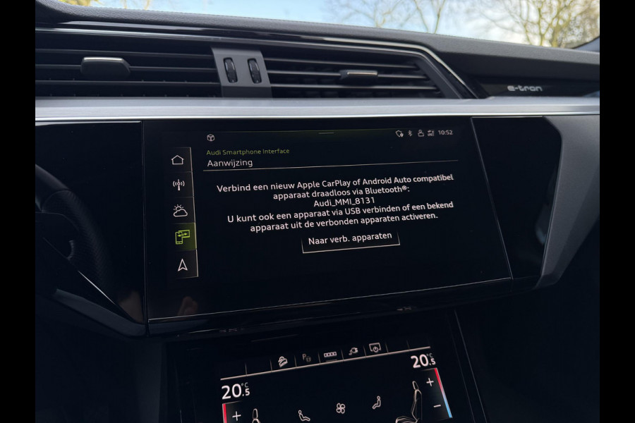 Audi e-tron Sportback Aut. 55 quattro S-Line 95 kWh | SoH 87% | Trekhaak | Panorama | Camera |