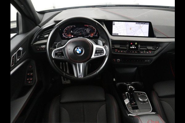 BMW 1-serie 128ti M Sport | 265pk | Panoramadak | Stoelverwarming | Carplay | Live Cockpit | Sportstoelen | Sfeerverlichting | Full LED | Parkeerhulp | Cruise control | Navigatie | Climate control