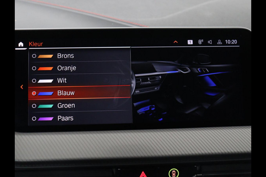 BMW 1-serie 128ti M Sport | 265pk | Panoramadak | Stoelverwarming | Carplay | Live Cockpit | Sportstoelen | Sfeerverlichting | Full LED | Parkeerhulp | Cruise control | Navigatie | Climate control