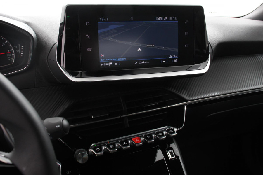 Peugeot 2008 1.2 PureTech 130pk Automaat Allure | Navigatie | Apple Carplay/Android | Climate Control | Dab | Led | Lichtmetalen Velgen | Parkeer sensoren | Cruise Control
