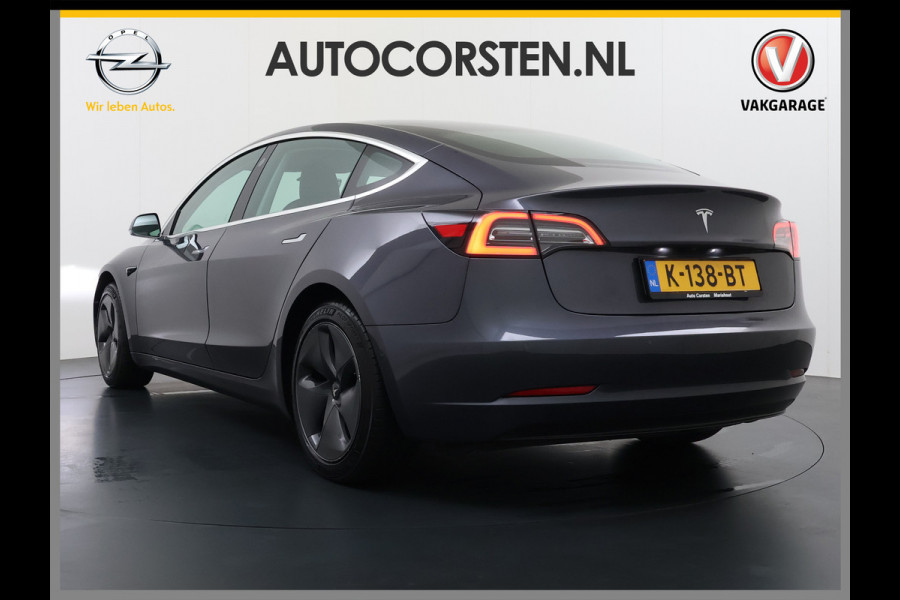 Tesla Model 3 RWD SR plus Soh 92% LFP Accu Trekhaak AutoPilot Leder Panoramadak Adaptive-Cruise Camera's Elektr.-Stuur+Stoelen+Spiegels+Geheug Navi LED DAB Voorverwarmen Keyless One-Pedal-Drive Lmv 18" SOH 92% 1e Eigenaar Origineel Nederlandse Auto 1.000kg Trekvermogen