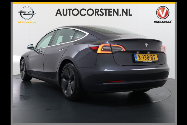 Tesla Model 3 RWD SR plus Soh 92% LFP Accu Trekhaak AutoPilot Leder Panoramadak Adaptive-Cruise Camera's Elektr.-Stuur+Stoelen+Spiegels+Geheug Navi LED DAB Voorverwarmen Keyless One-Pedal-Drive Lmv 18" SOH 92% 1e Eigenaar Origineel Nederlandse Auto 1.000kg Trekvermogen
