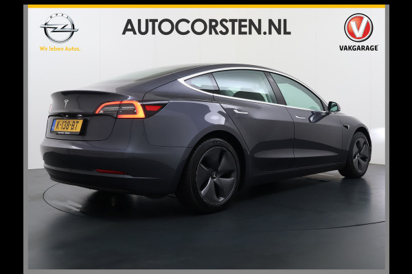 Tesla Model 3 RWD SR plus Soh 92% LFP Accu Trekhaak AutoPilot Leder Panoramadak Adaptive-Cruise Camera's Elektr.-Stuur+Stoelen+Spiegels+Geheug Navi LED DAB Voorverwarmen Keyless One-Pedal-Drive Lmv 18" SOH 92% 1e Eigenaar Origineel Nederlandse Auto 1.000kg Trekvermogen