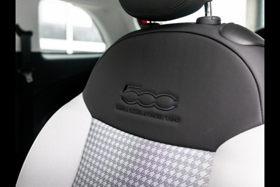 Fiat 500 Hybrid Torino Launch Edition | Private Lease € 379,- | New | Clima | Carplay | PDC | Priv Glass | Rosso Passione