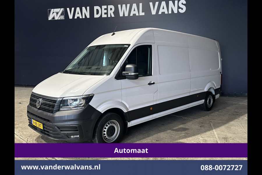 Volkswagen Crafter 2.0 TDI 140pk Automaat L4H3 L3H2 Euro6 Airco | Navigatie | Apple carplay | Camera Cruisecontrol, android auto, parkeersensoren, bijrijdersbank, 270 gr. achterdeuren