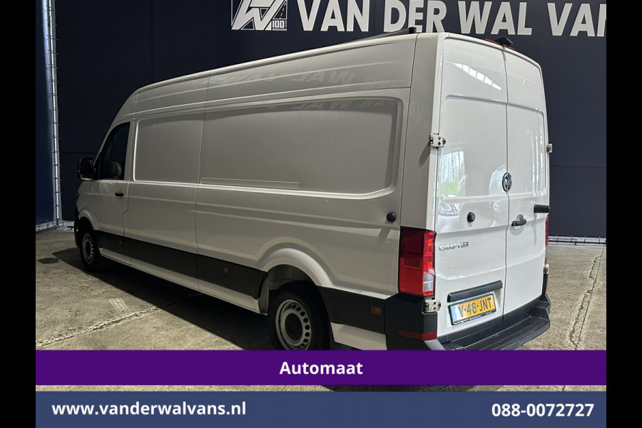 Volkswagen Crafter 2.0 TDI 140pk Automaat L4H3 L3H2 Euro6 Airco | Navigatie | Apple carplay | Camera Cruisecontrol, android auto, parkeersensoren, bijrijdersbank, 270 gr. achterdeuren