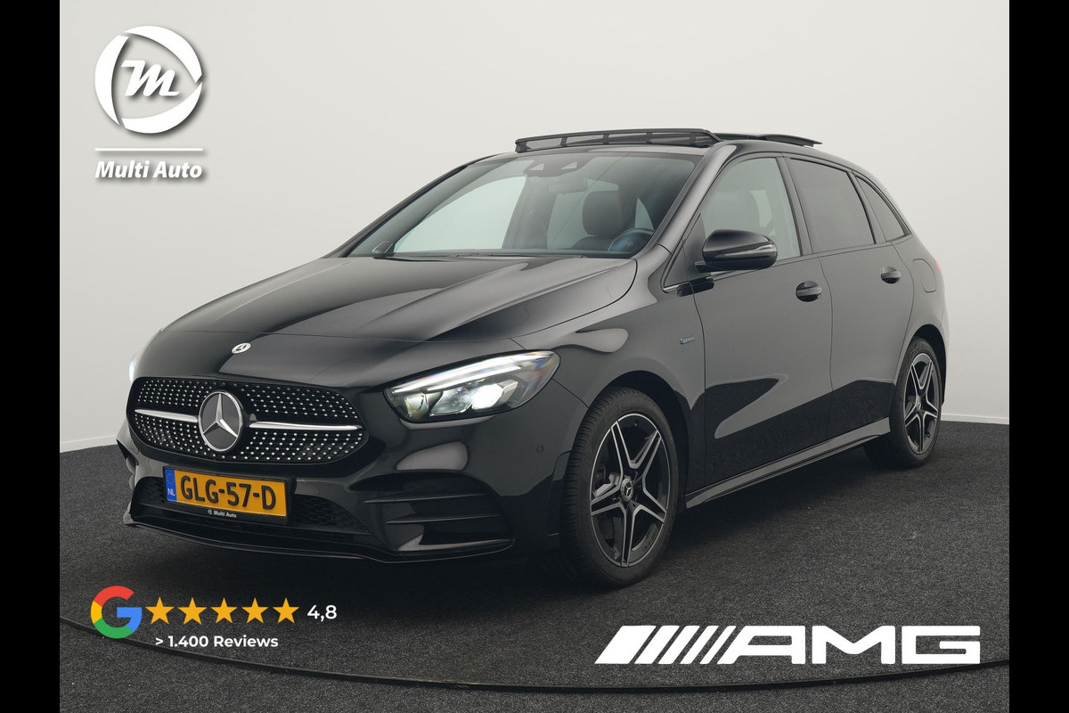 Mercedes-Benz B-Klasse 250 e AMG Limited 218pk PHEV | Panodak | Camera | Night Pakket | Alcantara Sportstoelen Verwarmd | Apple Carplay | Widescreen Cockpit | Navigatie | Lane Assist | Virtual | DAB |