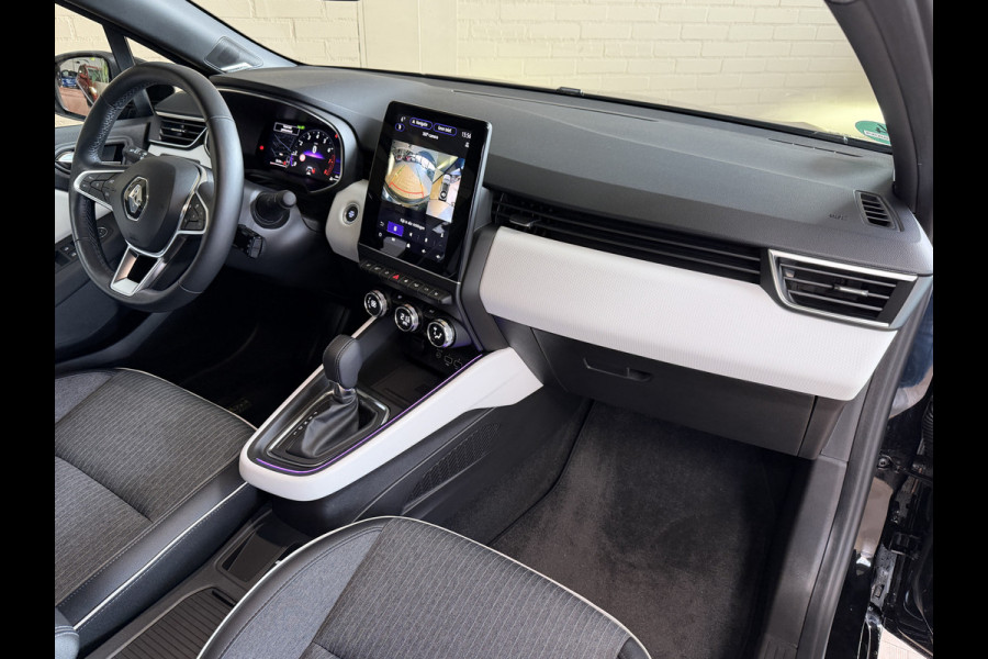 Renault Clio 1.0 TCe 92pk Aut | Intens | Groot Navi | Bose | 17" | Dode hoek | 360 | Stoel & Stuur verwarming | Volledig Renault Dealer onderhouden!