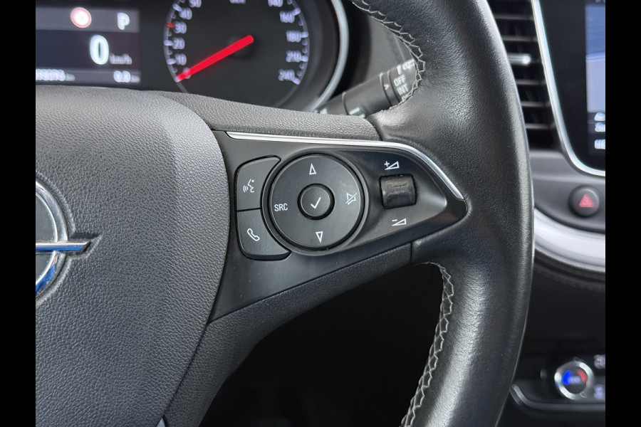 Opel Grandland X AUT-8 T131pk Innovation Trekhaak LED Navi 17"lm Keyless 1/2Leer AGR-Comfort-Stoel+Verwarmd Apple/Android Pdc Dab Ecc Tel. Isofix Mistlampen Priv.Glass Blindspot Lane-dep. Bordherk. Usb Bluetooth CruiseControl Licht-/Zichtpakket Elek.Inkl.spiegels Elek.Ramen Led 17''LM 1.2 Turbo Business Elegance NL-auto EURO 6 Origin.NLse auto Volledig Dealer onderhouden 1300kg trekvermogen € 39.000,- nieuw
