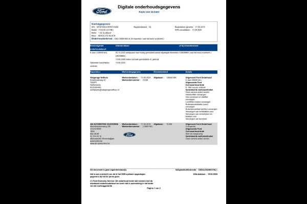 Ford FOCUS Wagon 1.0 EcoBoost Active Business 125pk/92kW 6-bak | Wordt verwacht | Trekhaak | Winter Pack | Privacy Glass |