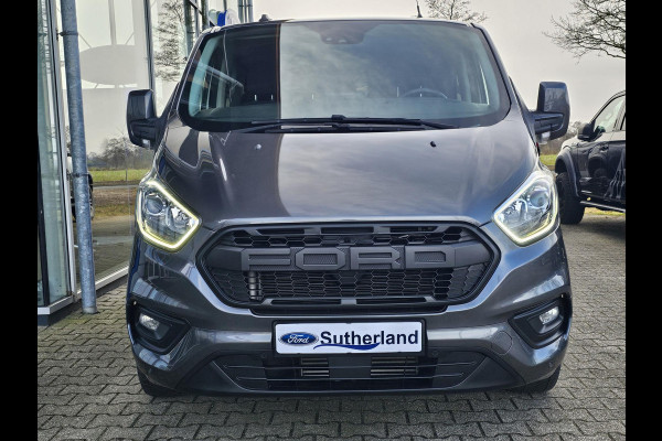 Ford Transit Custom L2 Dubbele Cabine Limited Automaat 170 pk | Trekhaak | Camera | Stoelverwarming | Dodehoekdetectie | Lane assist | PDC v+a | Zéér netjes!