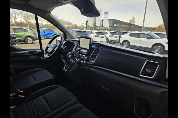 Ford Transit Custom L2 Dubbele Cabine Limited Automaat 170 pk | Trekhaak | Camera | Stoelverwarming | Dodehoekdetectie | Lane assist | PDC v+a | Zéér netjes!