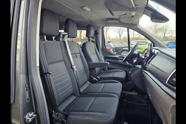 Ford Transit Custom L2 Dubbele Cabine Limited Automaat 170 pk | Trekhaak | Camera | Stoelverwarming | Dodehoekdetectie | Lane assist | PDC v+a | Zéér netjes!