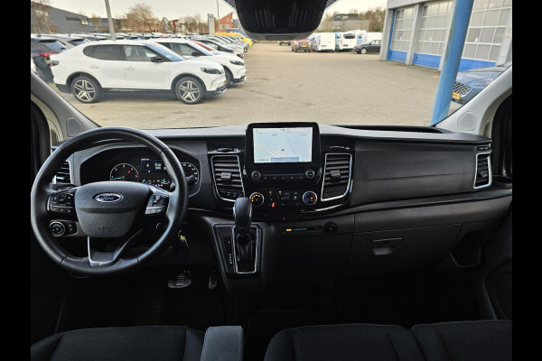 Ford Transit Custom L2 Dubbele Cabine Limited Automaat 170 pk | Trekhaak | Camera | Stoelverwarming | Dodehoekdetectie | Lane assist | PDC v+a | Zéér netjes!