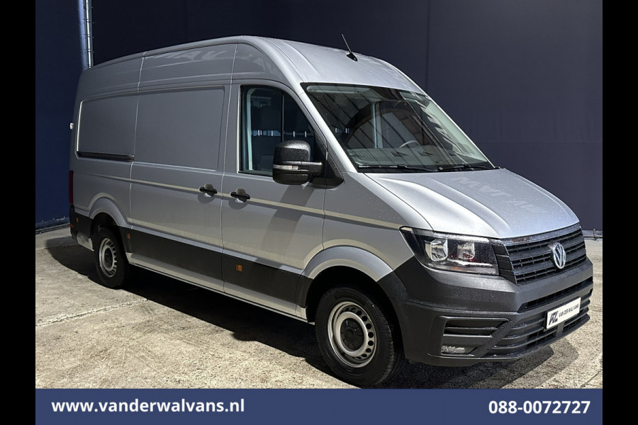 Volkswagen Crafter 2.0 TDI 141pk L3H3 L2H2 Euro6 Airco | 3000kg Trekhaak | Cruisecontrol | Chauffeursstoel Bijrijdersbank
