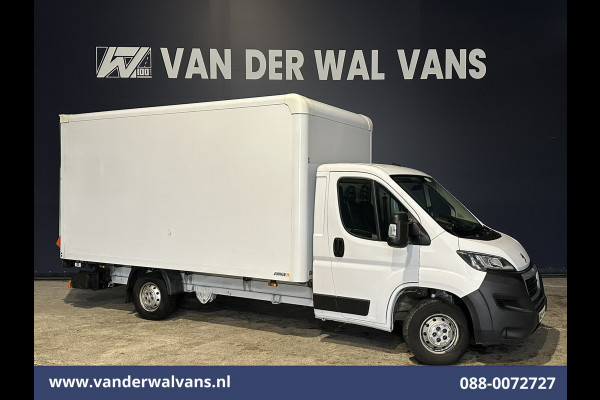 Peugeot Boxer 2.2 BlueHDi 141pk Bakwagen Laadklep Euro6 Airco | Cruisecontrol | 985kg laadvermogen Bijrijdersbank