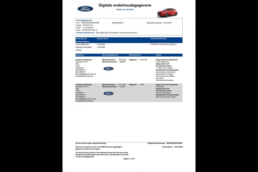 Ford Puma 1.0 EcoBoost Hybrid ST-Line X 125pk/92kW Automaat | Full Options | Panodak | Driver Assistance Pack | 19 inch | Elek. achterklep | Keyless | etc. etc.