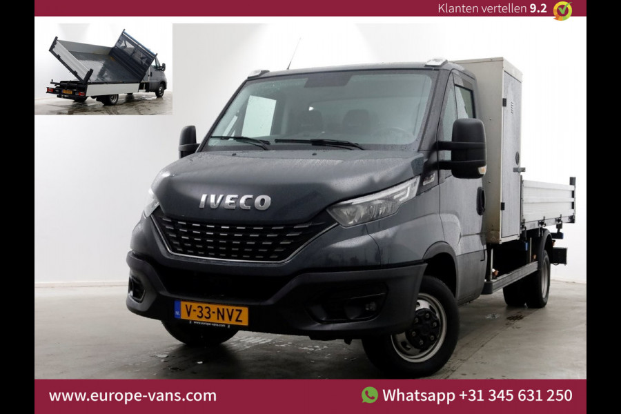 Iveco Daily 35C18 3.0 180pk HiMatic Automaat 3-Zijdige Kipper Trekhaak 3500kg 05-2023