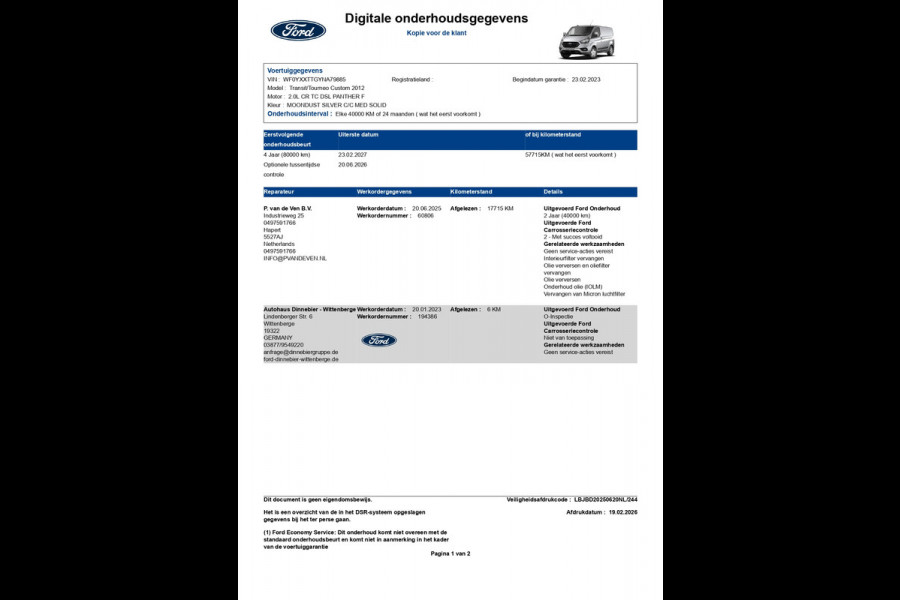 Ford Transit Custom 300 2.0 TDCI L1H1 Trend 130pk/96kW Automaat | BPM VRIJ! | | Dodehoek | Multimediascherm | Carplay | Camera | Voorruitverwarming | etc. etc. 79885 DEMO