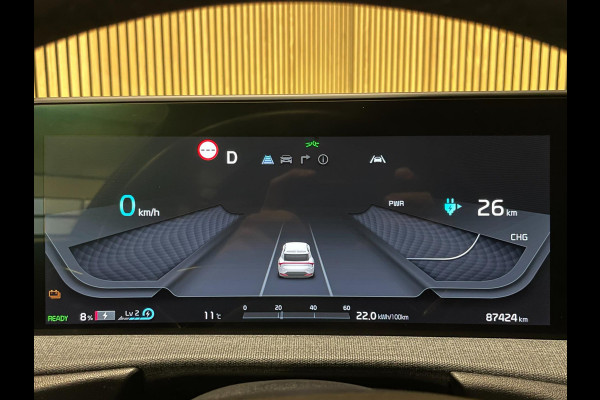 Kia Ev6 58 kWh|100% SOH|LEDER|ACC|ANDROID+CARPLAY|CAMERA|STOEL+STUURVERW|NAP|ORG. NL-AUTO|INCL.BTW|1e EIGENAAR|