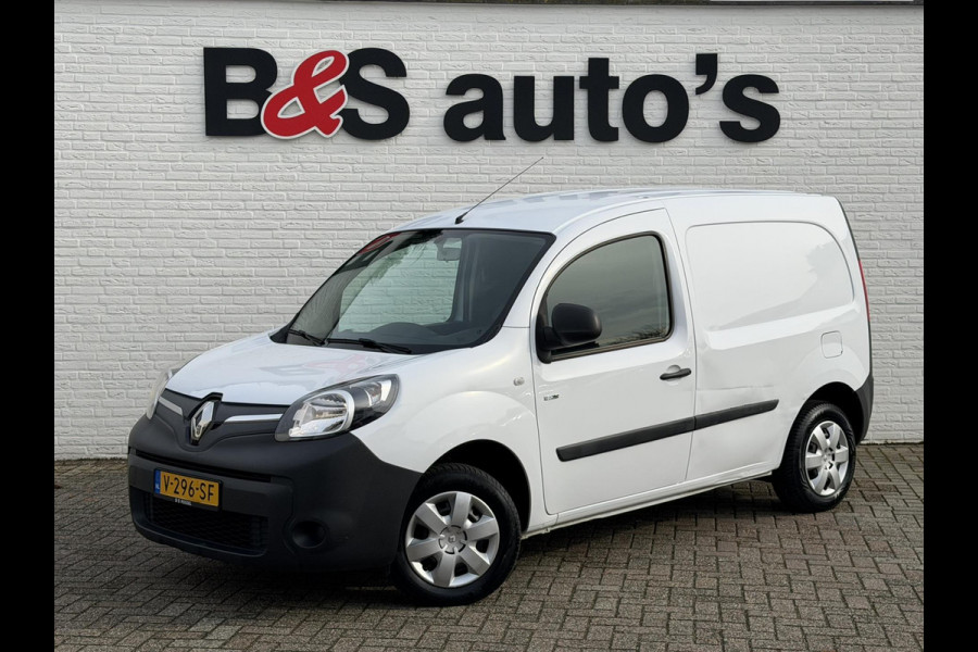 Renault Kangoo Z.E.Dealeronderhouden SOH 90% Airco Cruise control Navigatie Radio/CD Parkeersensoren achter Schuifdeur rechts