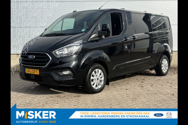 Ford Transit Custom 300 2.0 TDCI L2H1L DC 170pk DUBBELCABINE! MARGE ACHTERKLEP!