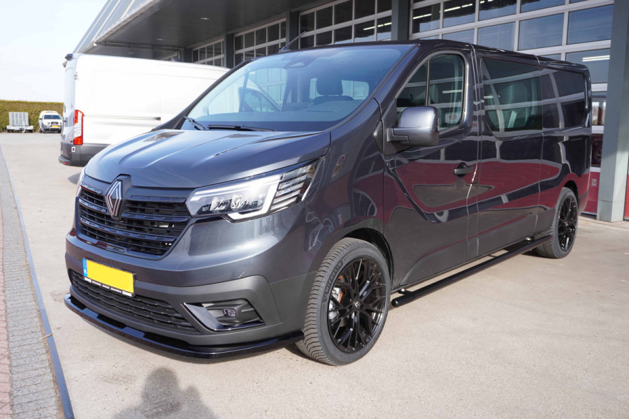 Renault Trafic 2.0 Blue dCi 130PK T29 L2H1 Advance Dubbelcabine Blackout pakket nr.V129 | Airco | Cruise | Camera |Trekhaak | Apple CP- Android auto | 20"LM velgen