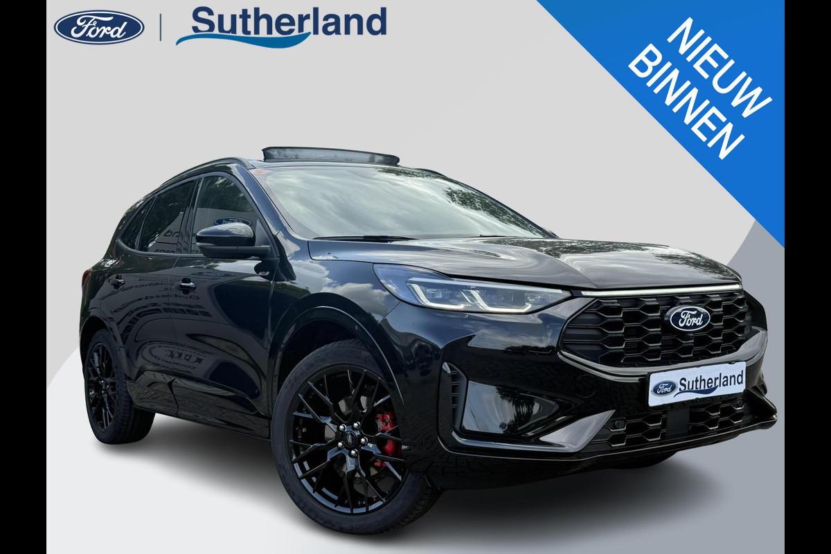 Ford Kuga 2.5 PHEV ST-Line X 243pk | Driver Assistance Pack | Black Package | Panoramadak | Winterpack | Adaptieve Matrix LED koplampen met Coast to Coast | Wegklapbare Trekhaak | AGR Stoelen