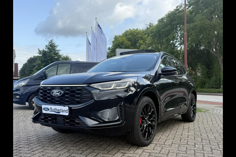 Ford Kuga 2.5 PHEV ST-Line X 243pk | Driver Assistance Pack | Black Package | Panoramadak | Winterpack | Adaptieve Matrix LED koplampen met Coast to Coast | Wegklapbare Trekhaak | AGR Stoelen