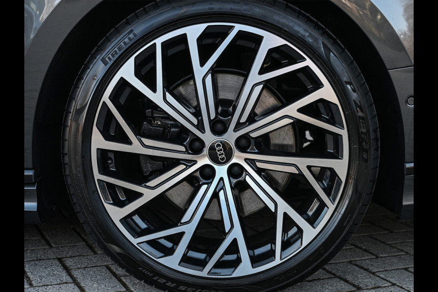 Audi A8 60 TFSI e quattro 463PK S-Line B&O Advanced | Head-Up Display | Achteras besturing | Panorama dak | Trekhaak | Soft-Close | Alcantara hemel bekleding | Carbon inleg | 360 Camera | Standkachel | Adaptive Cruise Control