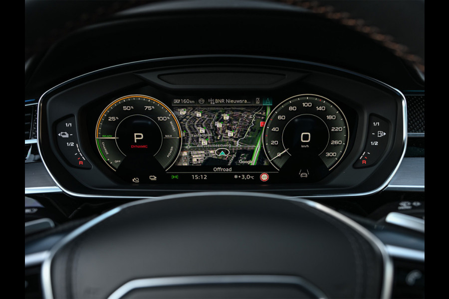 Audi A8 60 TFSI e quattro 463PK S-Line B&O Advanced | Head-Up Display | Achteras besturing | Panorama dak | Trekhaak | Soft-Close | Alcantara hemel bekleding | Carbon inleg | 360 Camera | Standkachel | Adaptive Cruise Control