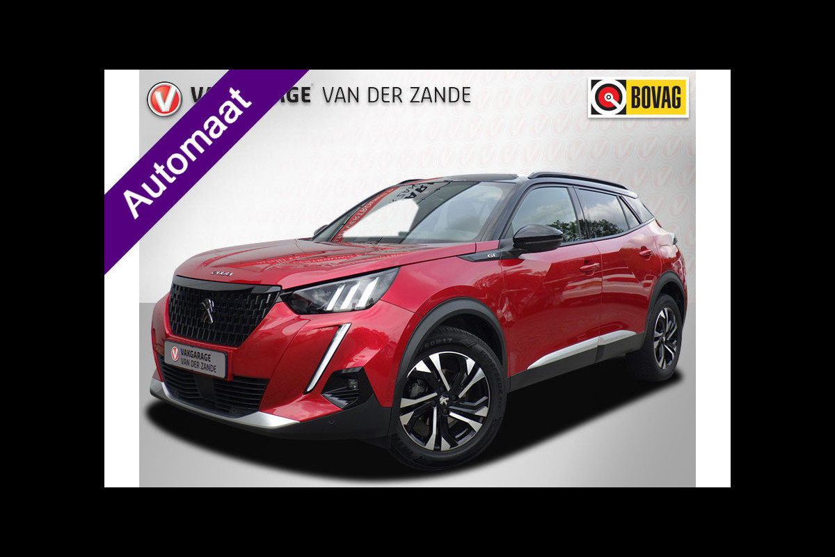 Peugeot 2008 1.2 PureTech GT Automaat, Cruise, Camera, Navi, Compleet!