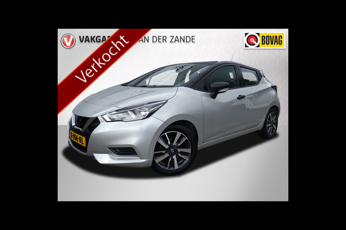 Nissan Micra 1.0 IG-T Visia, Airco, 5 DRS, NL/NAP, Bluetooth!!