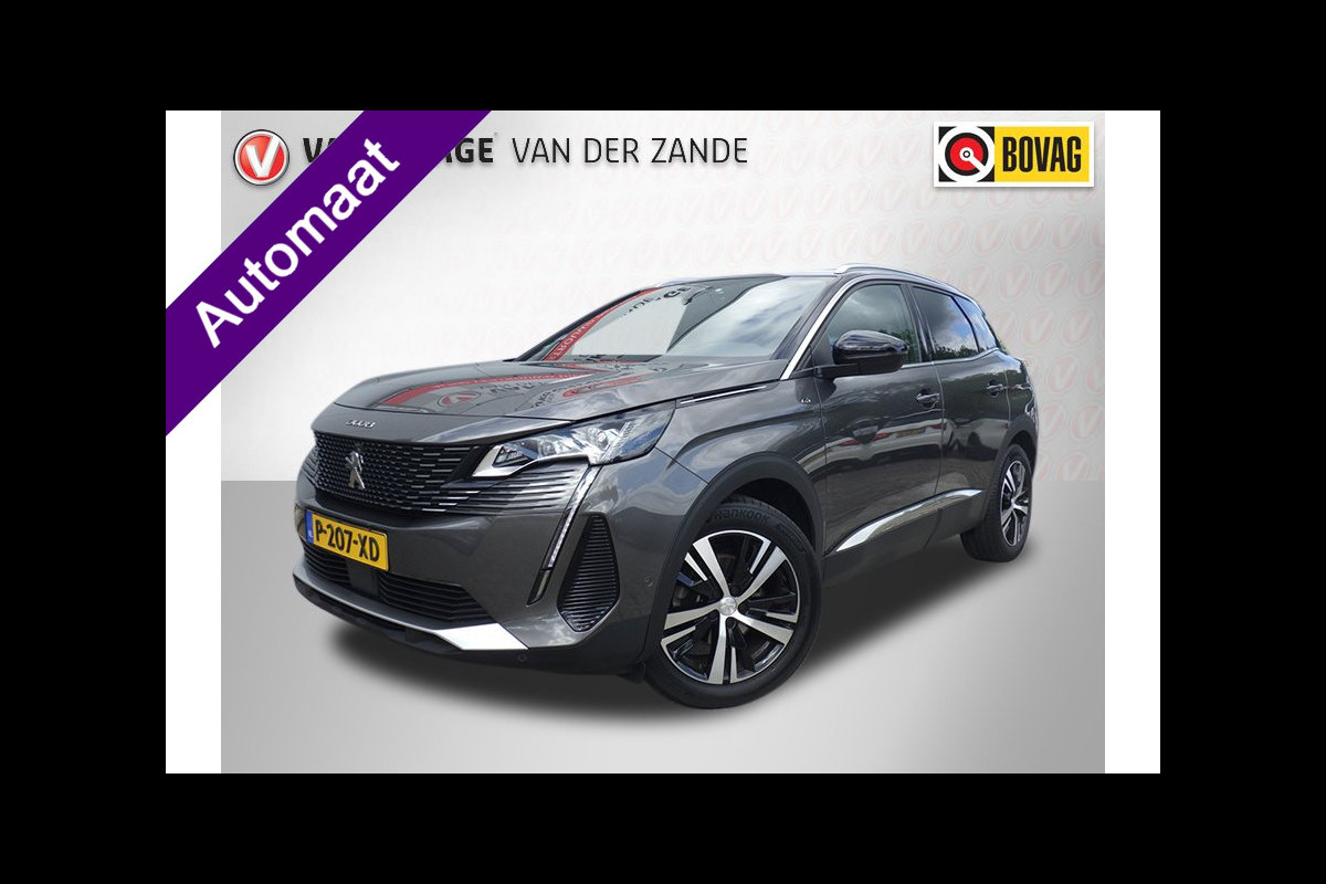 Peugeot 3008 1.2 GT Automaat, Cruise, Camera, LED, NAVI, NL/NAP!