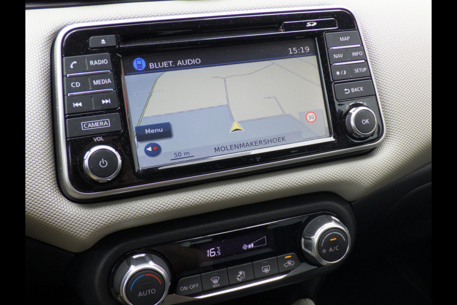 Nissan Micra 0.9 IG-T N-Connecta, Camera, Cruise Control, NAVI, NL/NAP, Compleet!