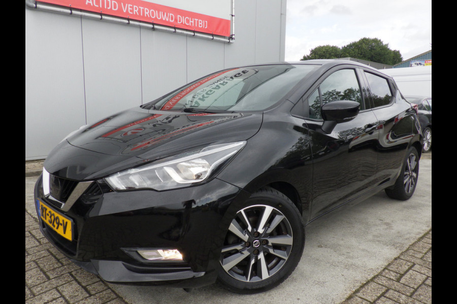 Nissan Micra 0.9 IG-T N-Connecta, Camera, Cruise Control, NAVI, NL/NAP, Compleet!