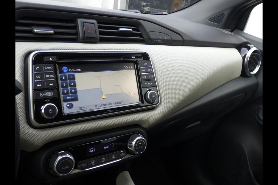 Nissan Micra 0.9 IG-T N-Connecta, Camera, Cruise Control, NAVI, NL/NAP, Compleet!