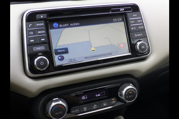 Nissan Micra 0.9 IG-T N-Connecta, Camera, Cruise Control, NAVI, NL/NAP, Compleet!