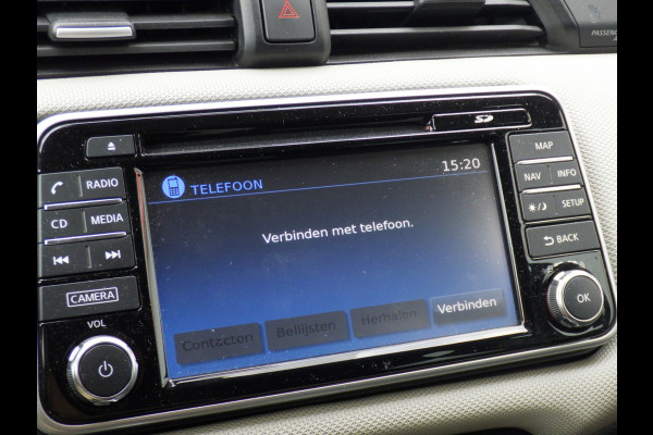 Nissan Micra 0.9 IG-T N-Connecta, Camera, Cruise Control, NAVI, NL/NAP, Compleet!