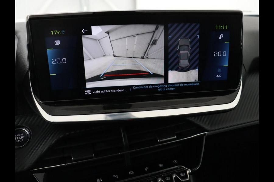 Peugeot e-2008 EV Blue Lease Allure 50 kWh | SOH 92% | 3 Fase | Carplay | Half leder | Adaptive cruise | Camera | Digital Cockpit | Full LED | Climate control | Navigatie | Bluetooth