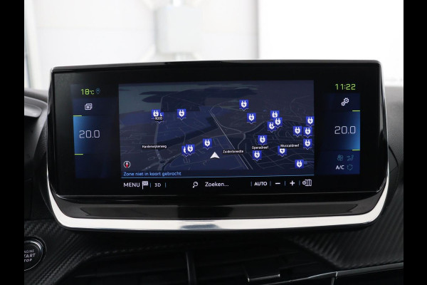 Peugeot e-2008 EV Blue Lease Allure 50 kWh | SOH 92% | 3 Fase | Carplay | Half leder | Adaptive cruise | Camera | Digital Cockpit | Full LED | Climate control | Navigatie | Bluetooth