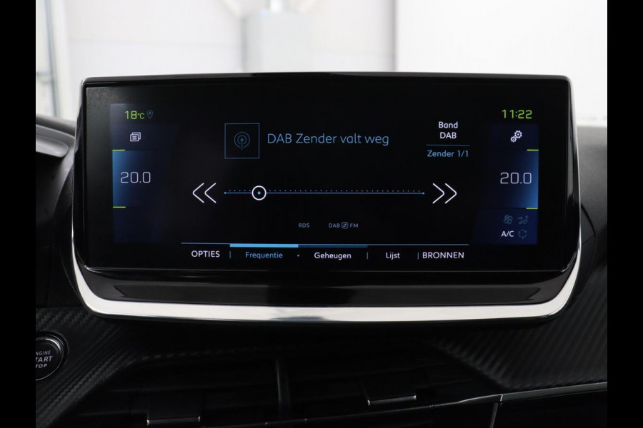 Peugeot e-2008 EV Blue Lease Allure 50 kWh | SOH 92% | 3 Fase | Carplay | Half leder | Adaptive cruise | Camera | Digital Cockpit | Full LED | Climate control | Navigatie | Bluetooth