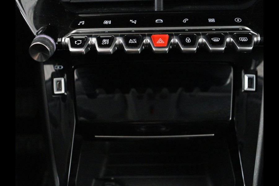 Peugeot e-2008 EV Blue Lease Allure 50 kWh | SOH 92% | 3 Fase | Carplay | Half leder | Adaptive cruise | Camera | Digital Cockpit | Full LED | Climate control | Navigatie | Bluetooth