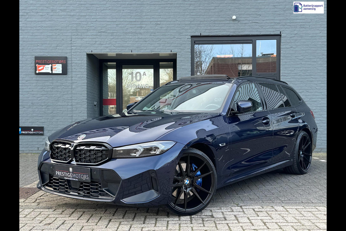 BMW 3 Serie 330E High Executive M-Sport|Btw|PANO|CurvedDisplay|Laser|292PK|Shadowline|Facelift|HarmanKardon