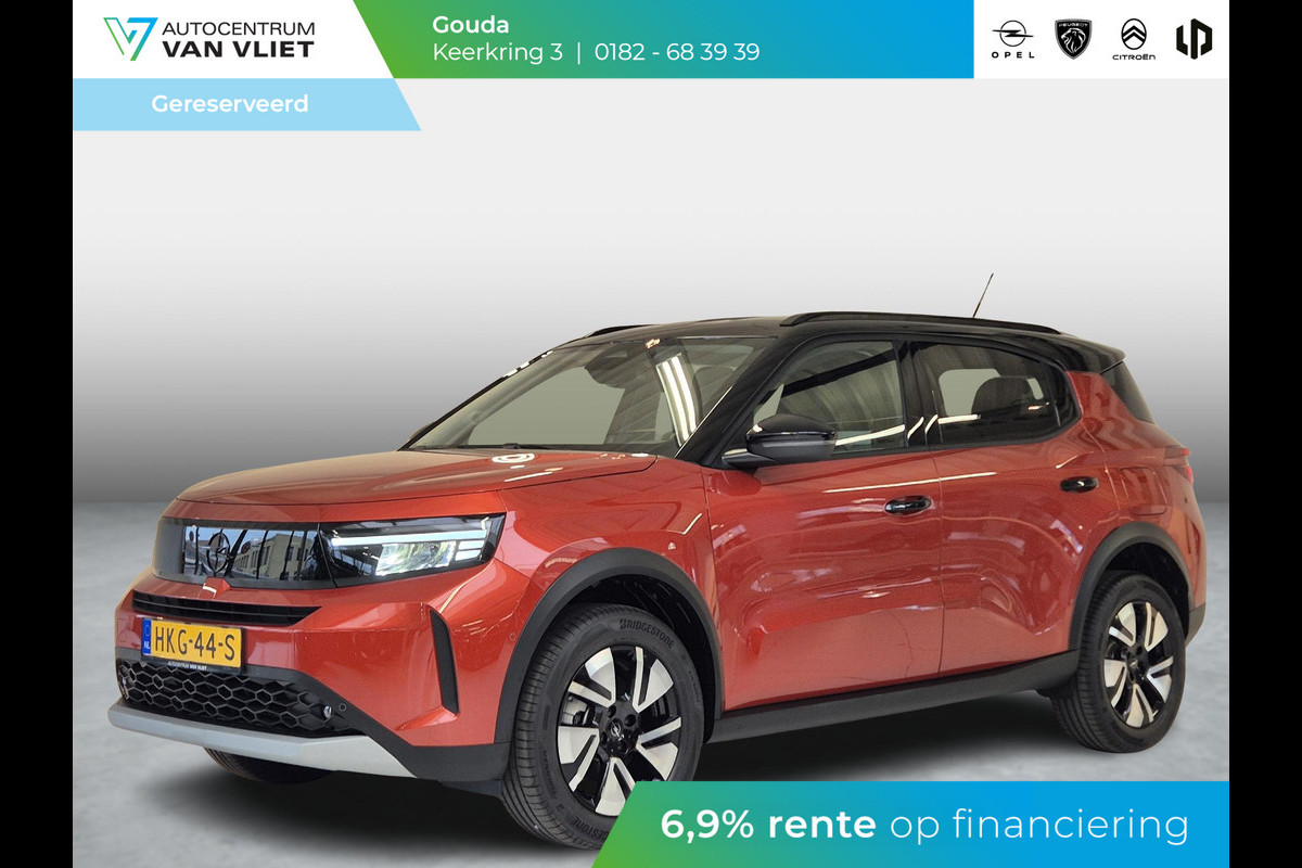 Opel Frontera Electric GS 44 kWh Navigatie | Achteruitrijcamera | Stoel/Stuurverwarming | Apple Carplay/Android Auto | Voorruitverwarming |