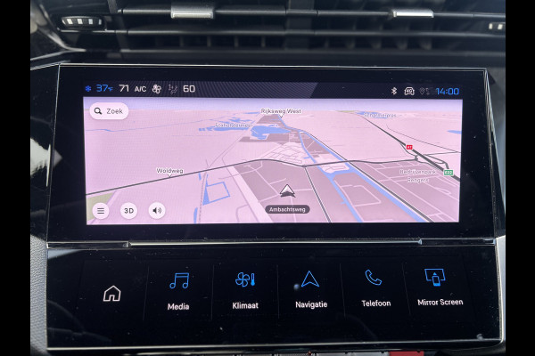 Peugeot 308 SW BWJ 11-2023 | 1.6 HYbrid 180 Allure Pack Bus. | TREKHAAK | LEDER/STOF | CAMERA | CARPLAY | NAVI | STOELVERW | CLIMA