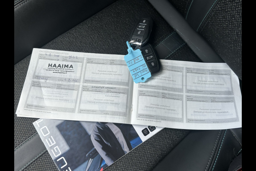 Peugeot 308 SW BWJ 11-2023 | 1.6 HYbrid 180 Allure Pack Bus. | TREKHAAK | LEDER/STOF | CAMERA | CARPLAY | NAVI | STOELVERW | CLIMA