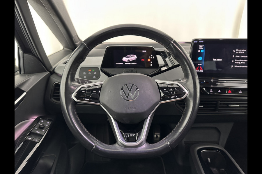 Volkswagen ID.3 First Max 58 kWh [ 3-Fase-11kW ] {SOH-87%} (INCL-BTW) *HEATPUMP | PANO | HEAD-UP | ADAPTIVE-CRUISE | IQ-LIGHTS | BLINDSPOT | CAMERA | KEYLESS | MICROFIBRE | AMBIENTLIGHT | NAVI-FULLMAP | DAB+ | ECC | HEATED-SPORTSEATS | DIGI-COCKPIT |