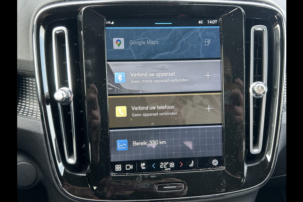 Volvo XC40 BWJ 2020 | Recharge 300KW AWD R-Design | TREKHAAK | STOEL&STUUR VERW | CAMERA A | LEDER/ALCANTARA | CLIMA | NAVI | CAMERA | LED | PDC | CARPLAY |